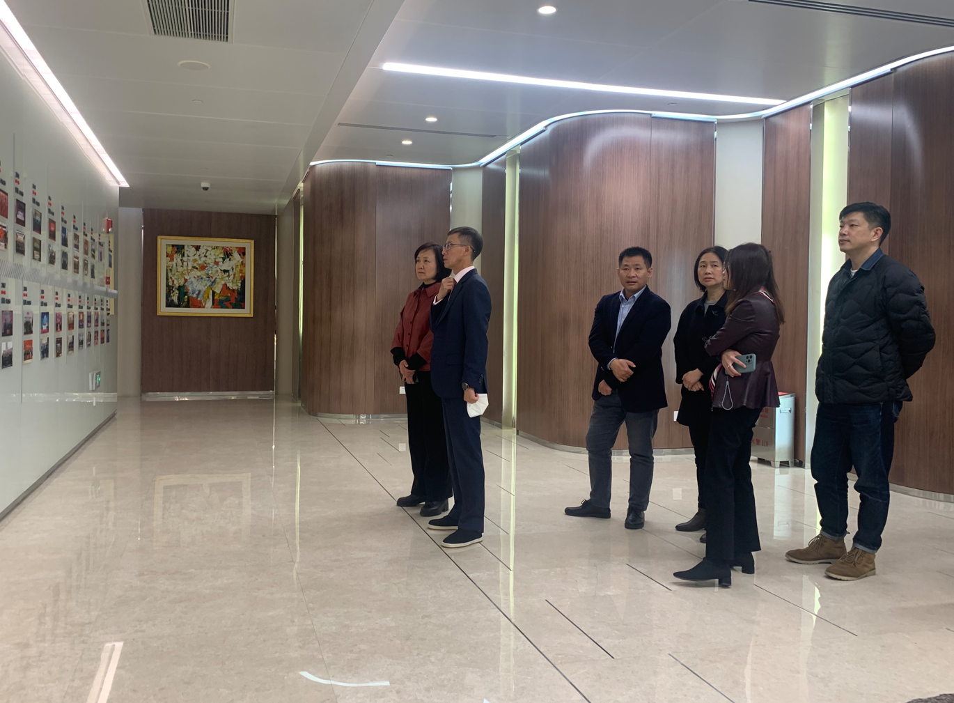 学院领导与专业教师走访上海市锦天城律师事务所